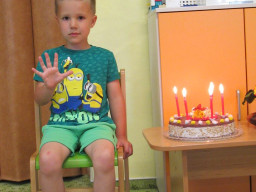 Máťa slaví 5. narozeniny