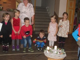 Předvánoční posezení s důchodci - veřejné vystoupení